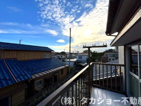 木更津市畑沢4丁目　中古戸建のバルコニー