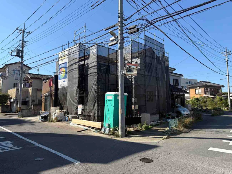 【外観】春日部市備後西5丁目　新築一戸建て