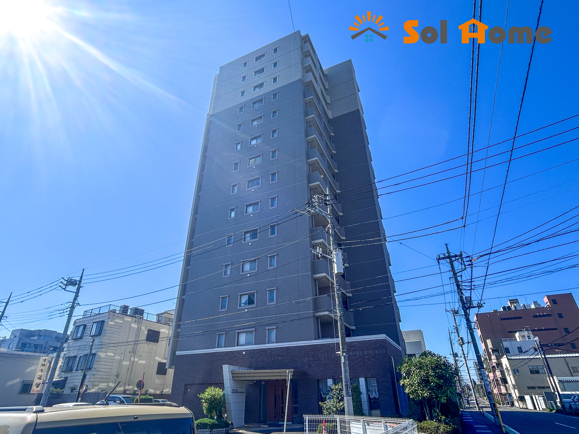 ポレスター前橋本町　中古マンションの外観|◆本日のご案内も大歓迎です♪◆ 図面や写真では分からない部分を不動産のプロが丁寧にご説明いたします！！ 年中無休のソルホームはいつでもお問い合わせをお待ちしております♪