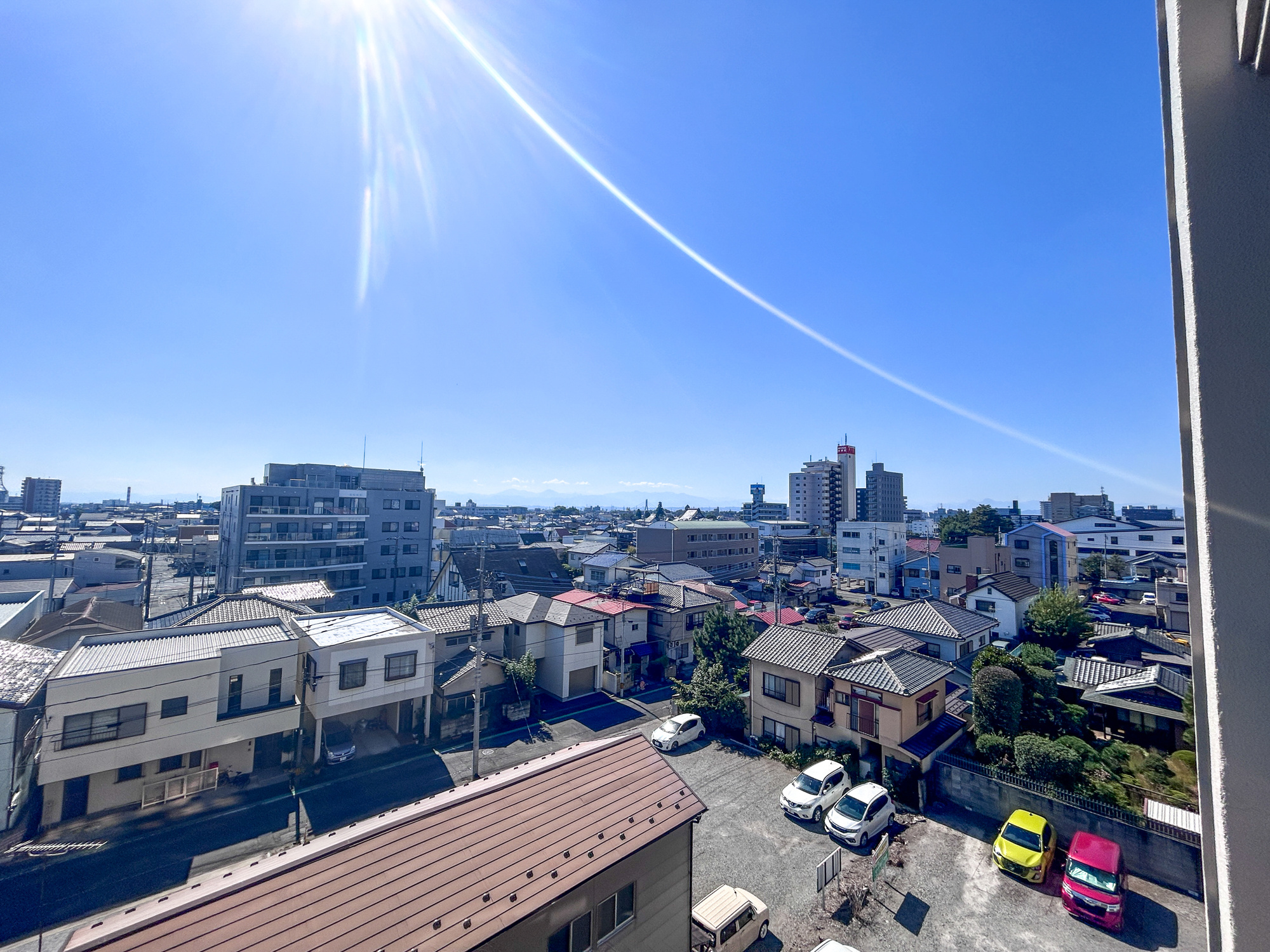 ポレスター前橋本町　中古マンションの展望|見晴らしの良い眺望は開放感たっぷり♪
