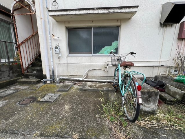 平塚わかばマンションの駐輪場