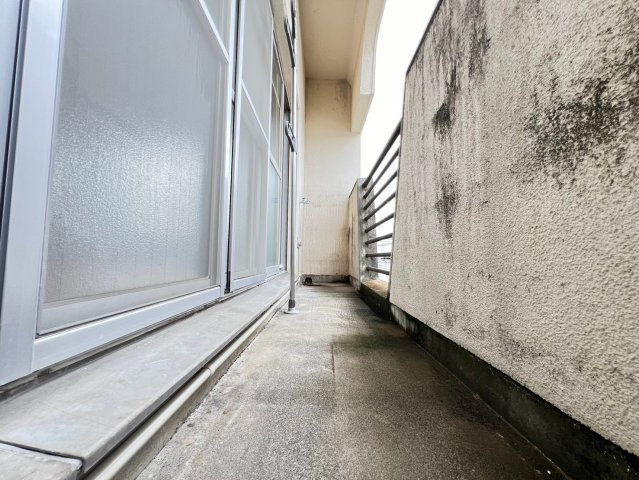 平塚わかばマンションのバルコニー