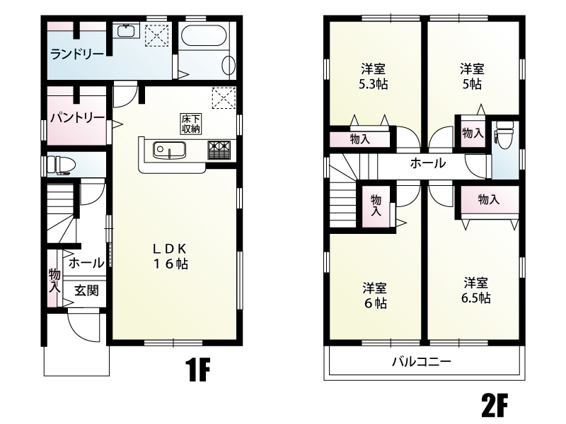 松伏町大字松伏　新築一戸建て　4号棟