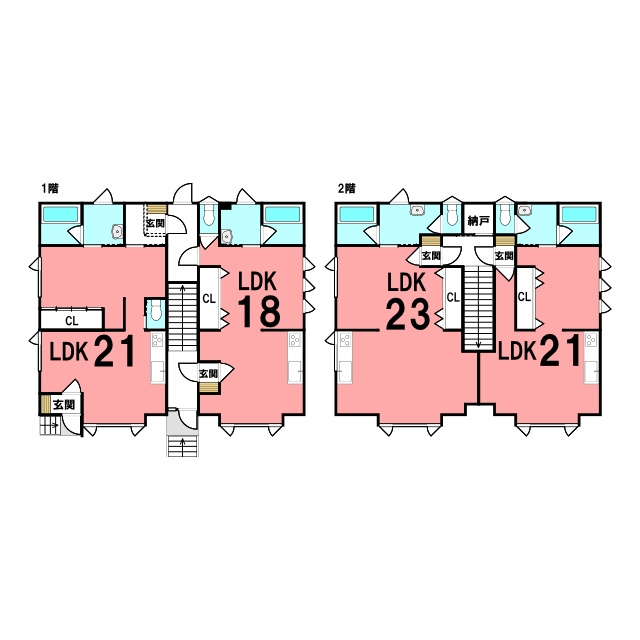 室蘭市高砂町4丁目10-1　ミナミマンションの間取り