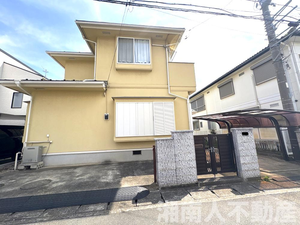 茅ヶ崎市今宿　戸建の外観|外観もきれいです
