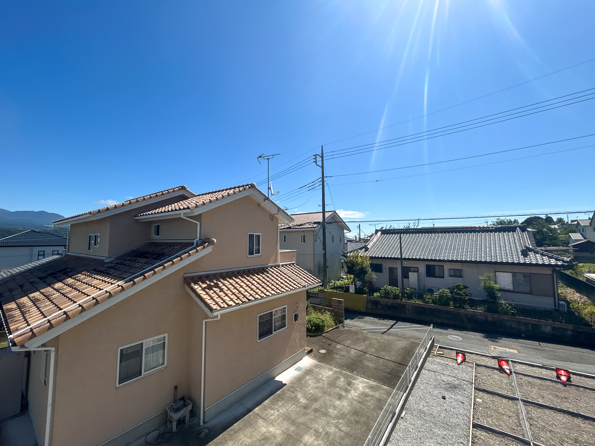 第3渋川市金井　新築住宅全1棟の展望|見晴らしの良い眺望は開放感たっぷり♪