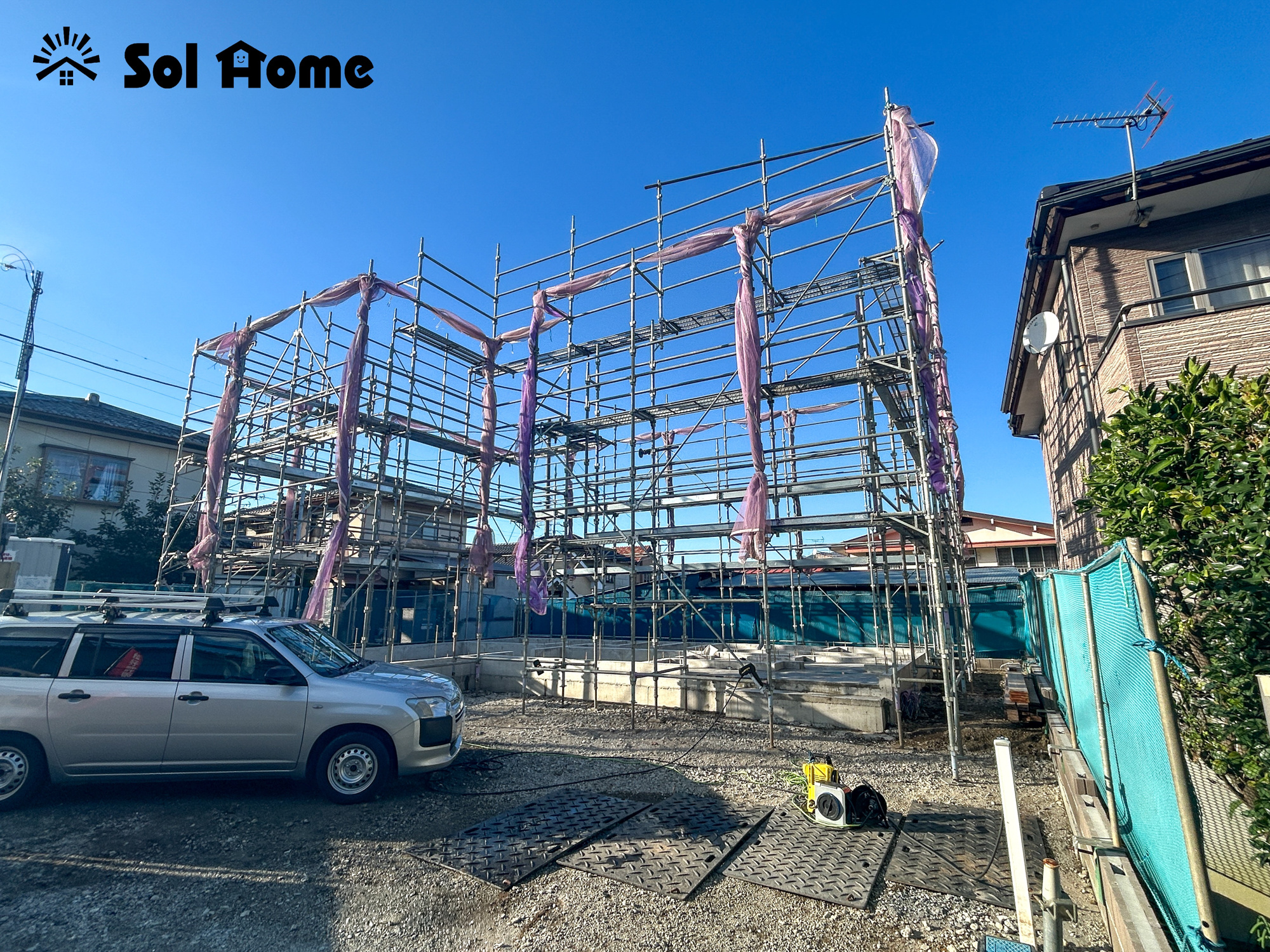 第4渋川市金井　新築住宅全1棟の外観|◆本日のご案内も大歓迎です♪◆ 図面や写真では分からない部分を不動産のプロが丁寧にご説明いたします！！ソルホームはいつでもお問い合わせをお待ちしております♪