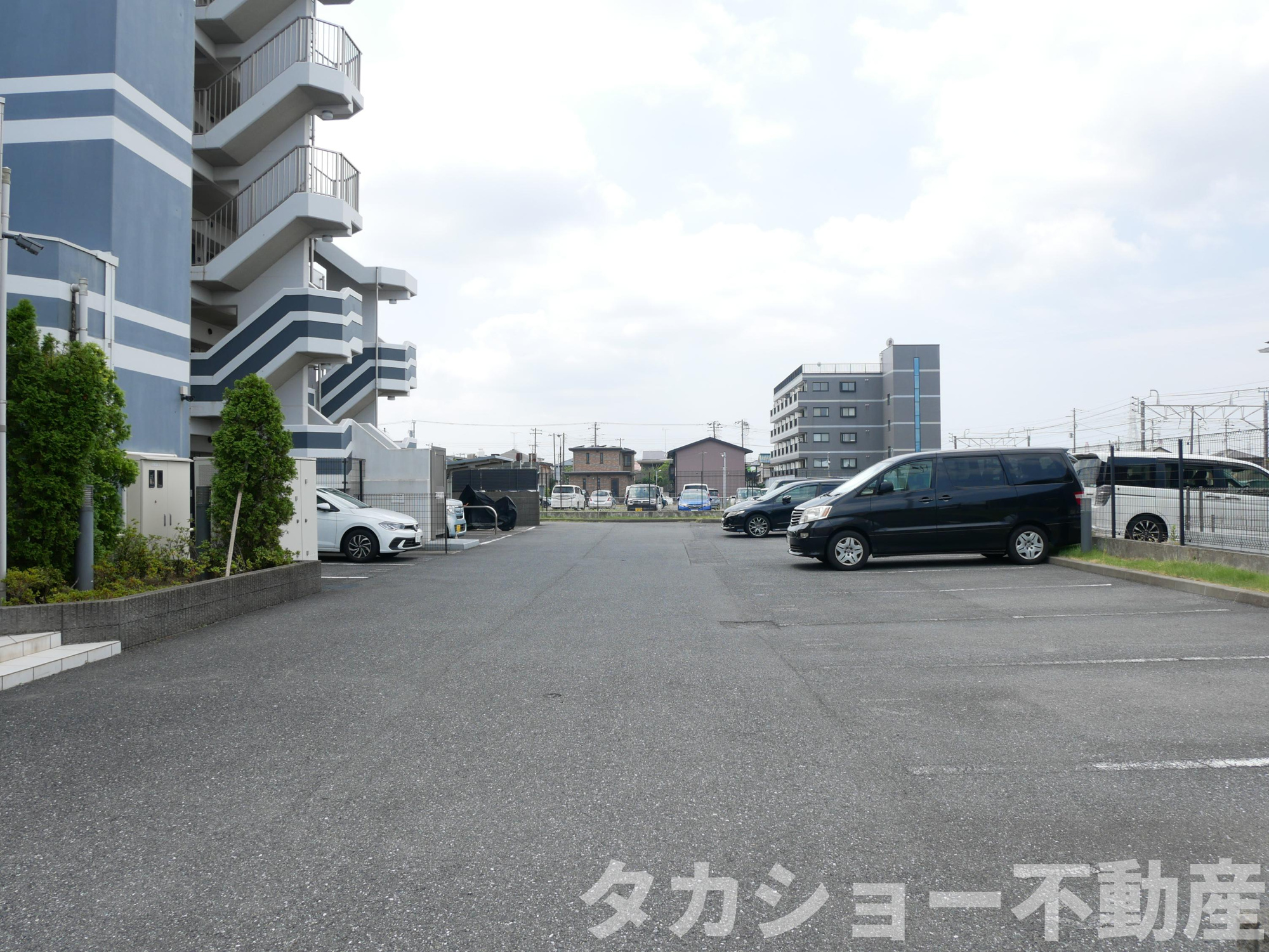 サンクレイドル姉ヶ崎の駐車場|駐車場に車を止められます