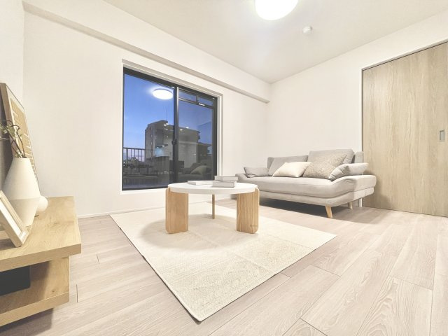 アンビエント千里山の居間・リビング|使いやすい居間です