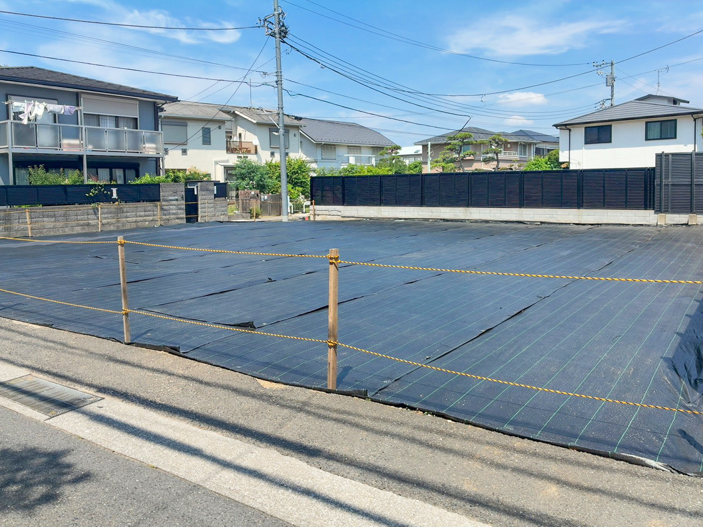 宅地分譲［鎌倉市由比ガ浜１丁目Ⅱ］の外観|現地（2026年6月撮影）