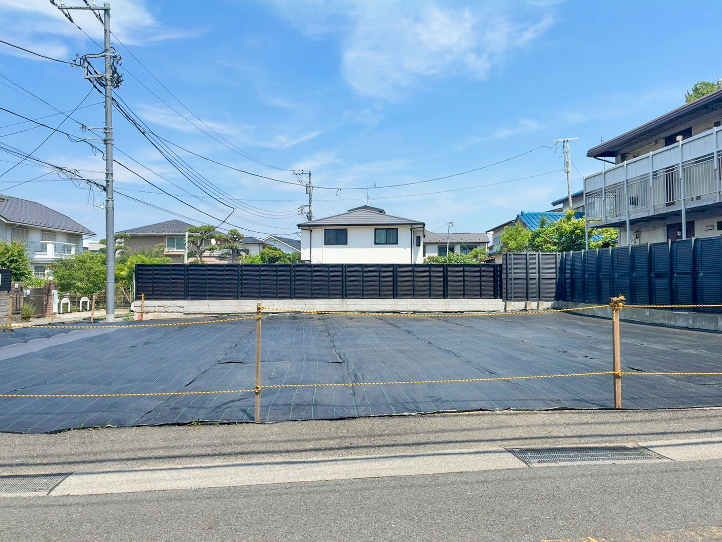 宅地分譲［鎌倉市由比ガ浜１丁目Ⅱ］の外観|現地（2026年6月撮影）