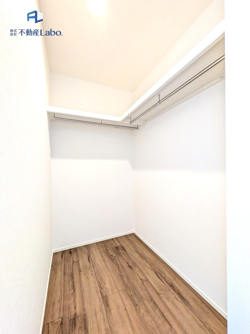 新築分譲住宅　葵区田町2丁目　～全3棟～の収納|●WIC●
収納にゆとりが持てるウォークインクローゼット付き