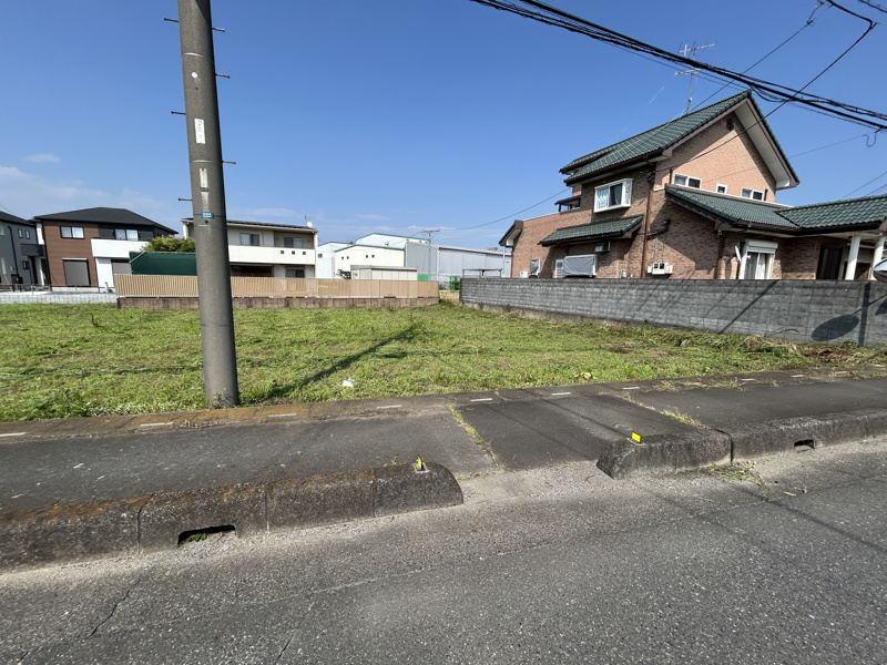 3号地　301.49㎡（91.20坪）現地写真です！（2026/10/03撮影）