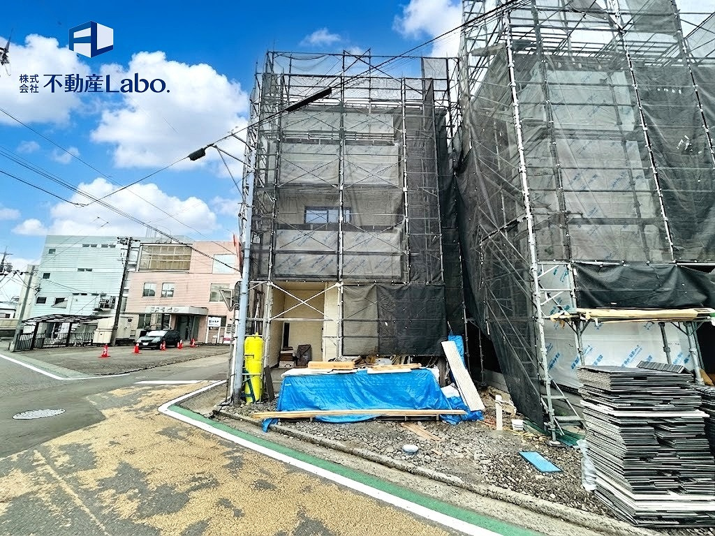 駿河区中原3期　新築分譲住宅　全2棟の前面道路含む現地写真|完成が待ち遠しい新築住宅♪
現地見学で周辺環境もあわせてご確認いただけます♪
