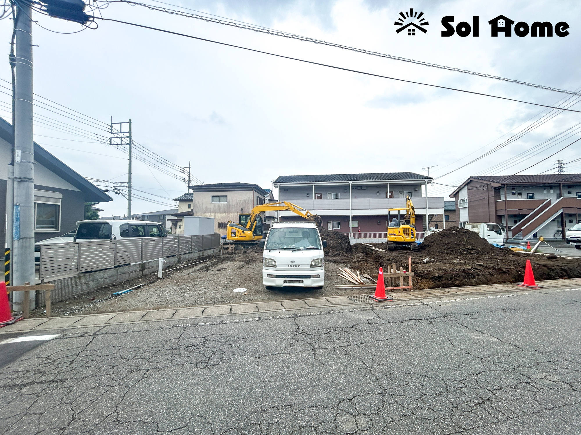 高崎市東貝沢町2期　新築住宅全3棟の外観|◆本日のご案内も大歓迎です♪◆ 図面や写真では分からない部分を不動産のプロが丁寧にご説明いたします！！ソルホームはいつでもお問い合わせをお待ちしております♪