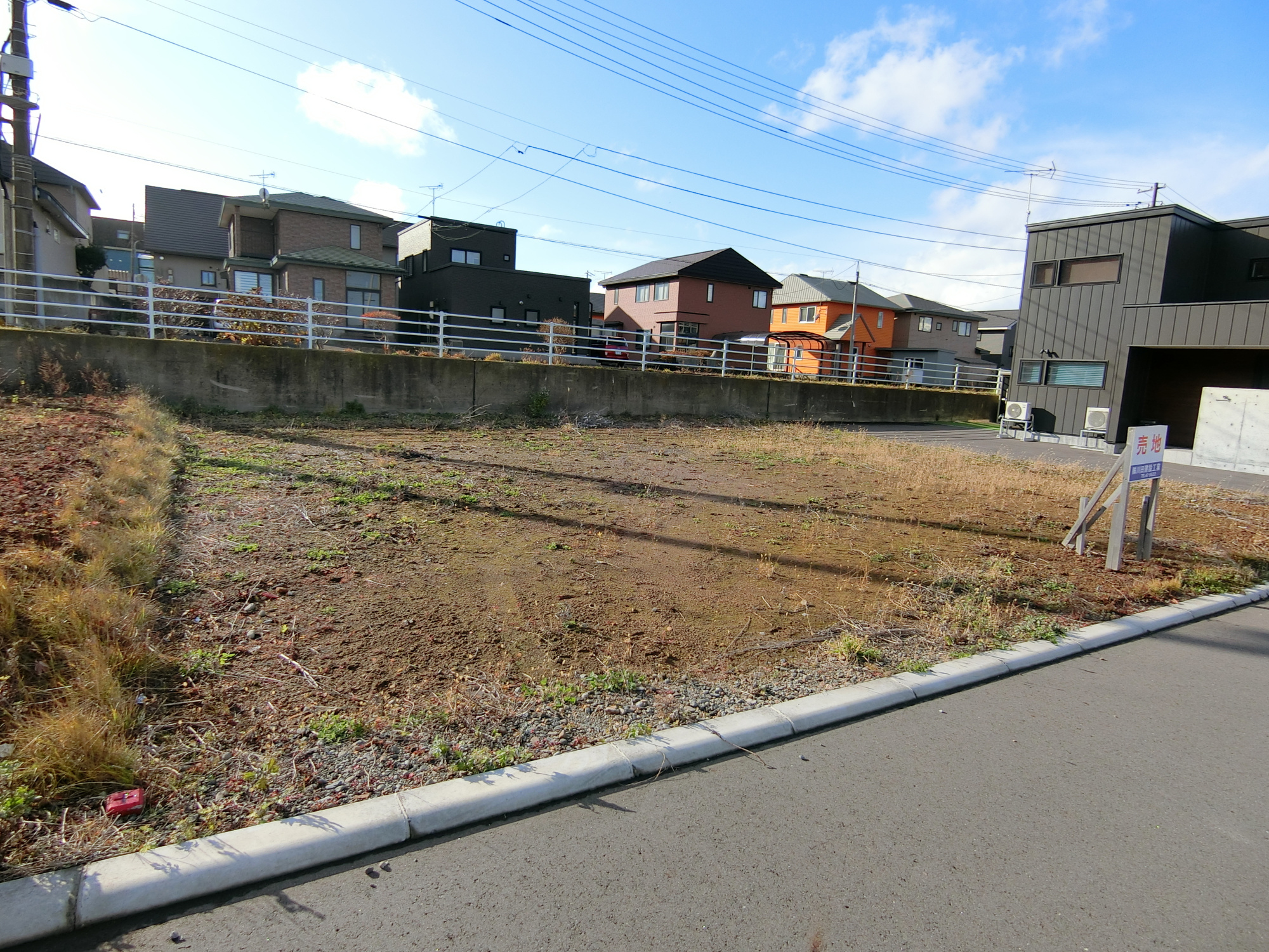 室蘭市祝津町2丁目112-20　土地の外観