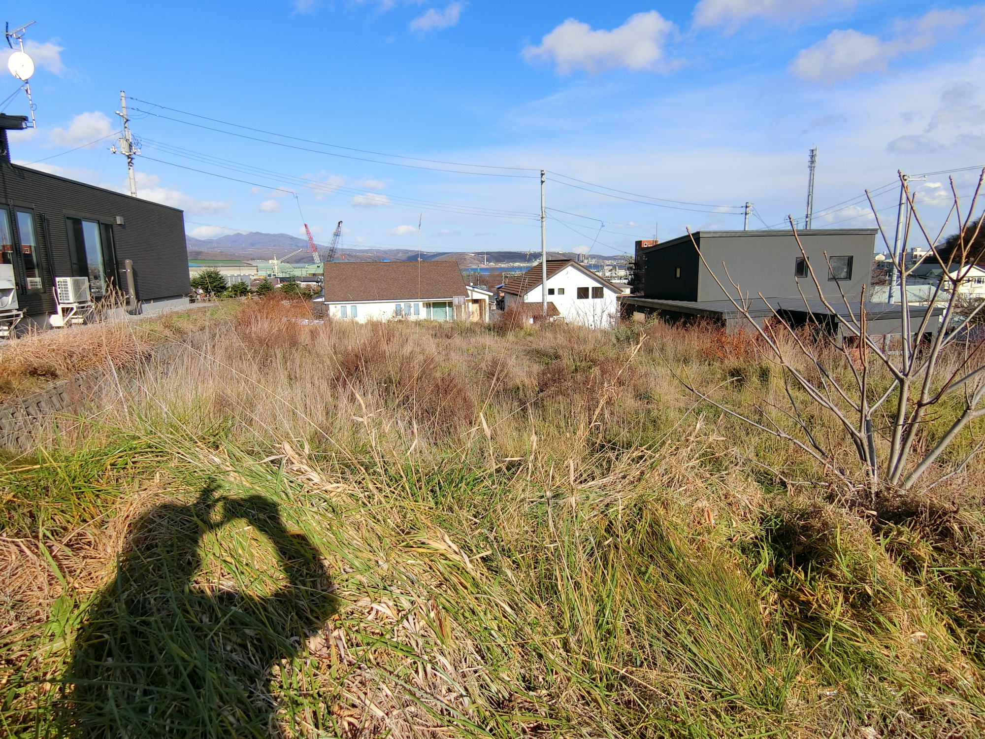室蘭市港南町1丁目250-5土地の外観