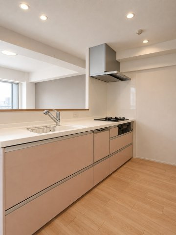 ファミールハイツ北大阪2号棟のキッチン|キッチンでお料理をお楽しみください