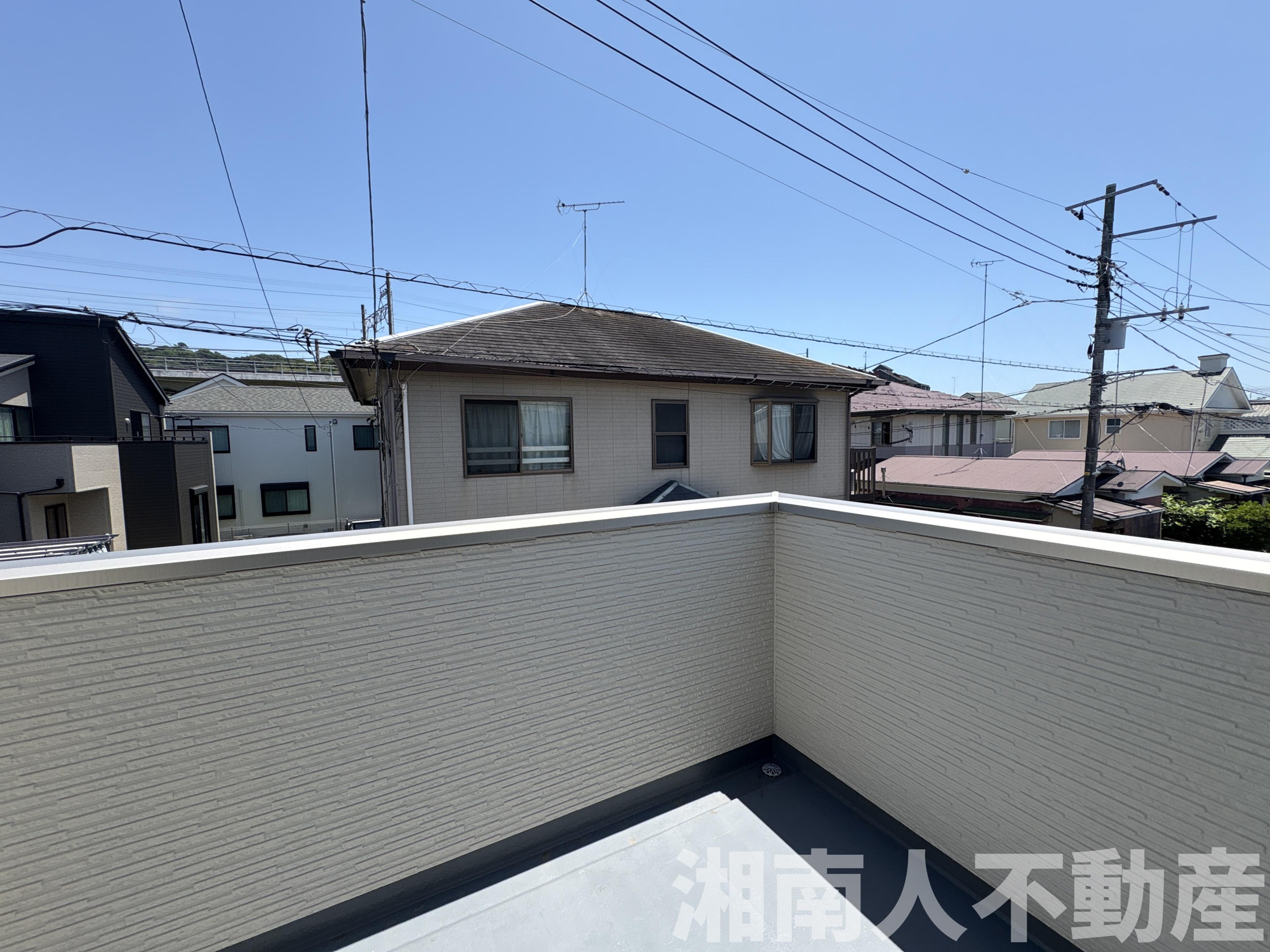 小田原市国府津　新築戸建のバルコニー|バルコニーからの眺めを楽しみながら食事をしませんか