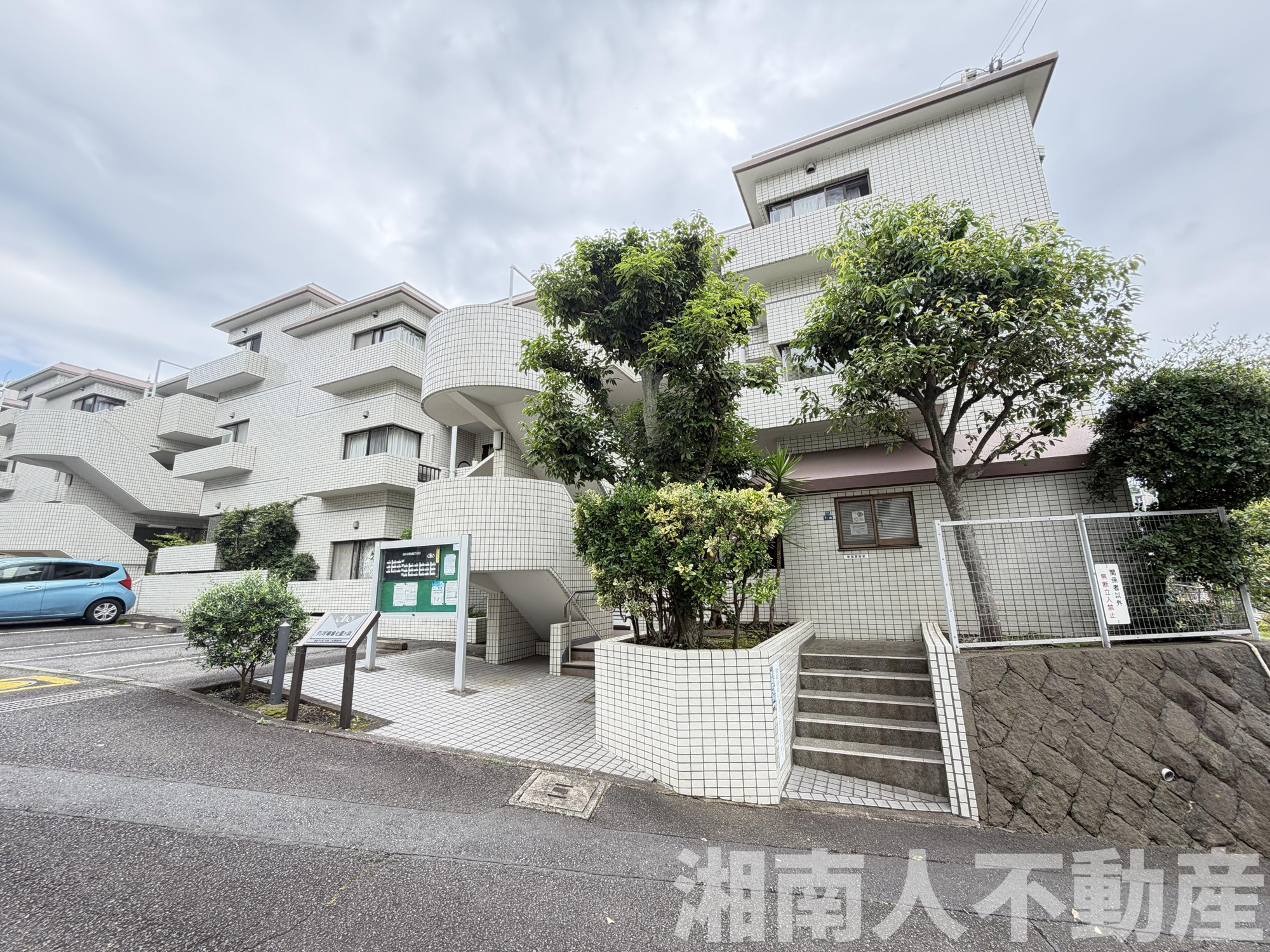 クリオ鎌倉七里ガ浜の外観|きれいな外観です