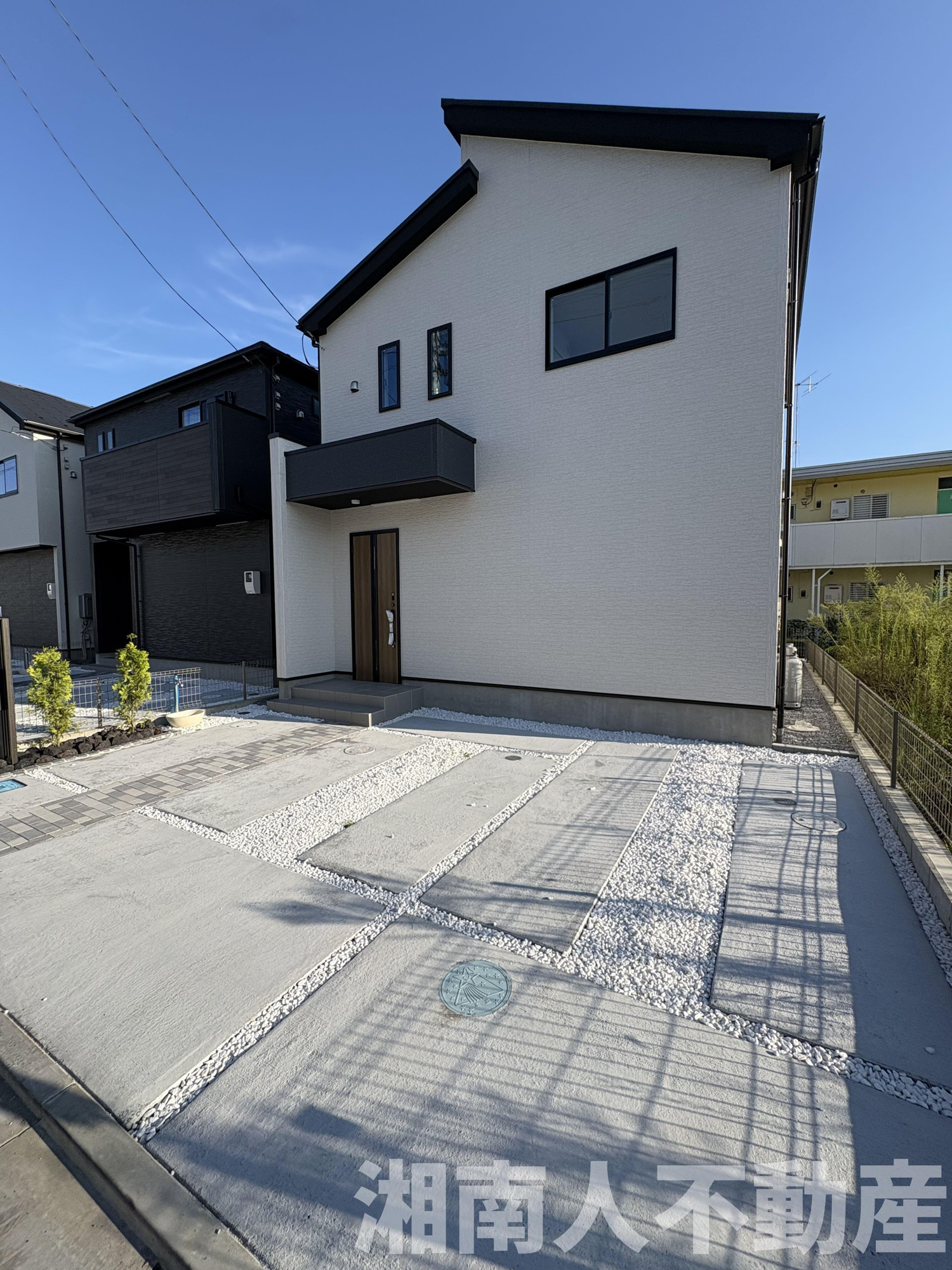 平塚市御殿４丁目１２８１－３１新築戸建ての外観|外観もきれいです