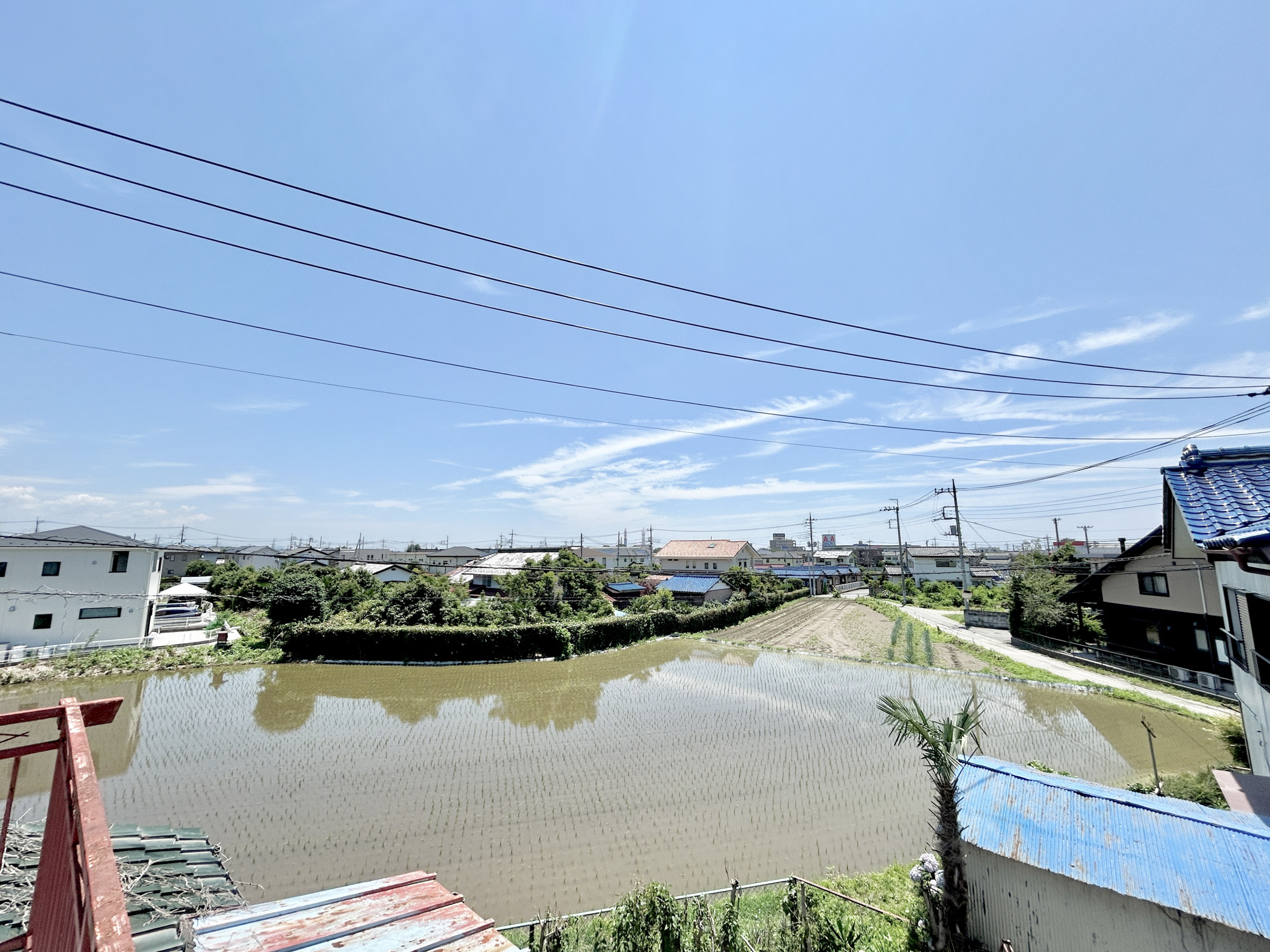 前橋市北代田町　　中古住宅の展望|閑静な住宅街なので、周囲の住宅街とも程よい距離があります。習い事の練習なども安心して取り組めます。

