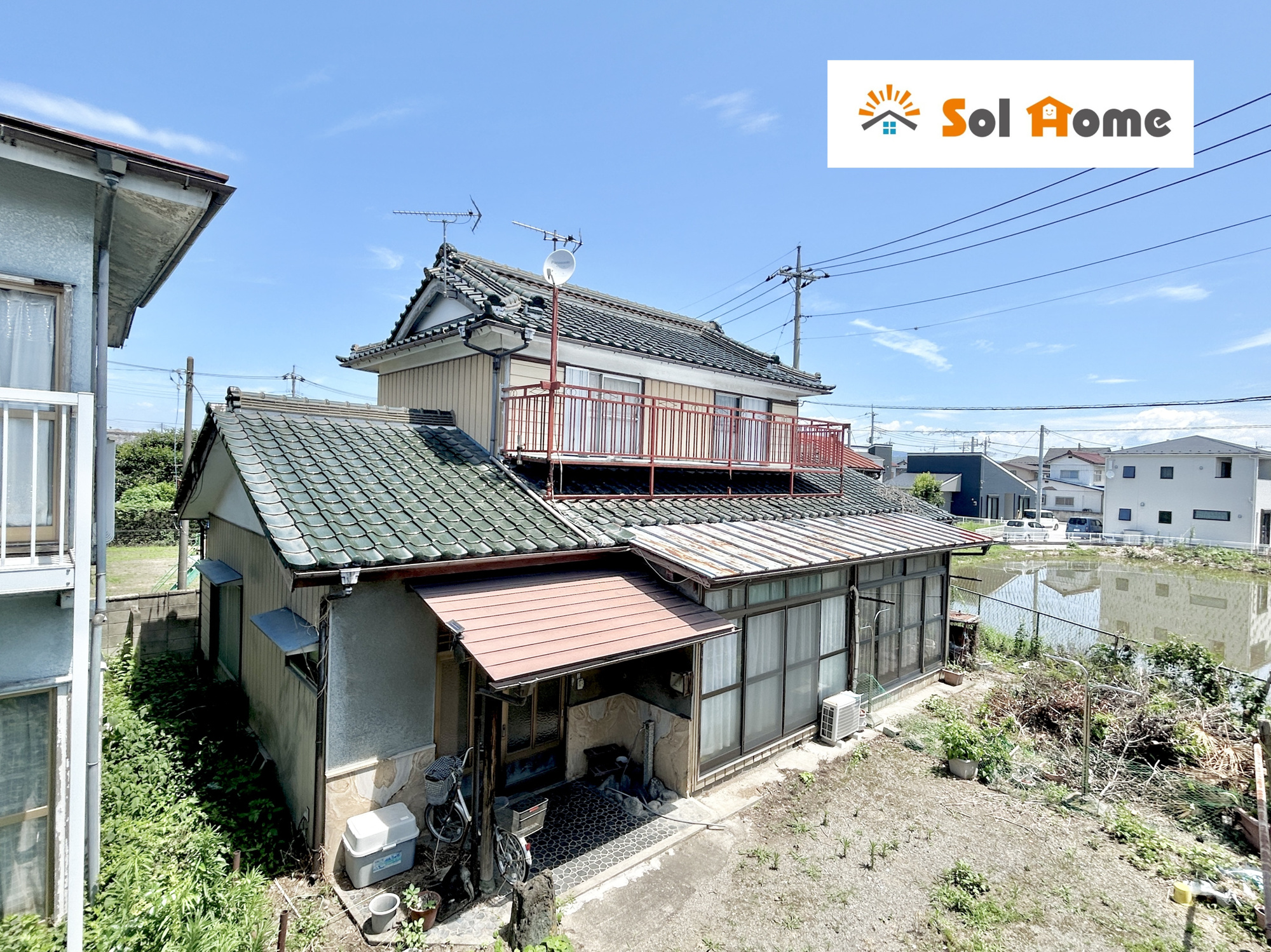 前橋市北代田町　　中古住宅の外観|◆本日のご案内も大歓迎です♪◆ 図面や写真では分からない部分を不動産のプロが丁寧にご説明いたします！！ 年中無休のソルホームはいつでもお問い合わせをお待ちしております♪