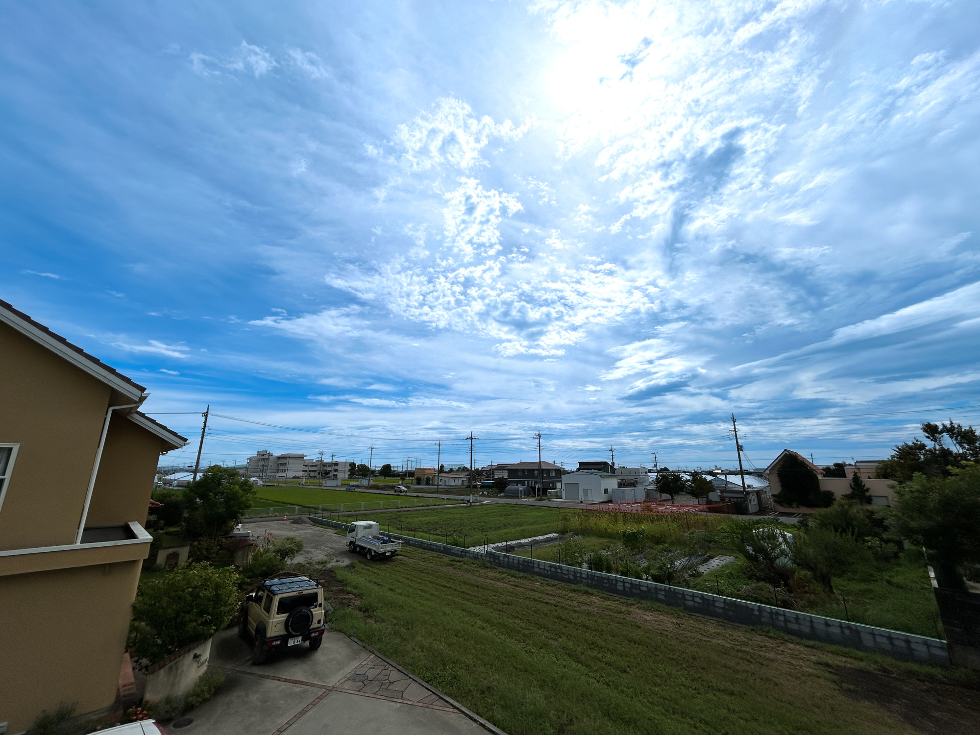 前橋市上佐鳥町　中古住宅の展望|見晴らしの良い眺望は開放感たっぷり♪
