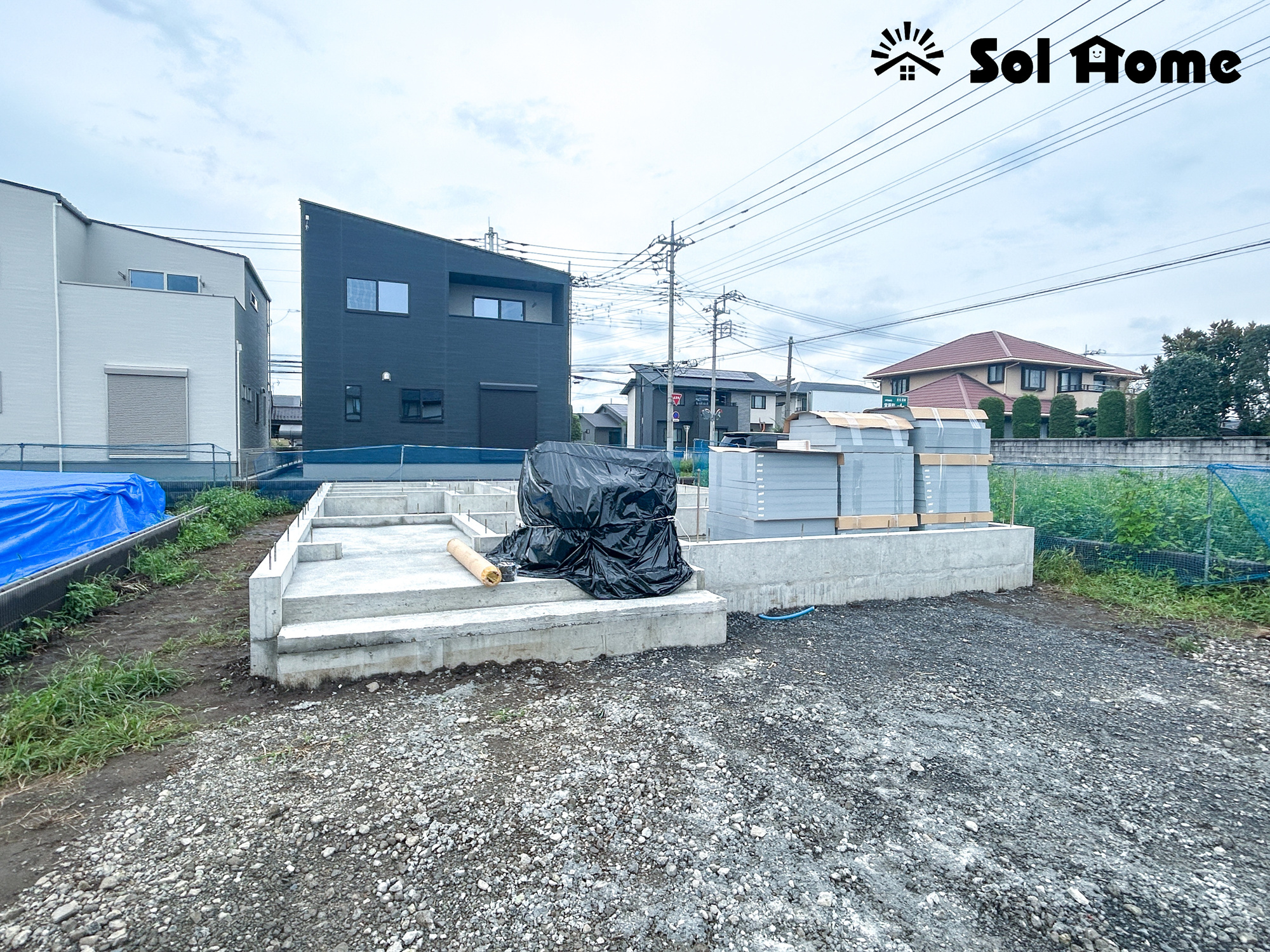 伊勢崎市安堀町第4期　新築住宅全6棟の外観|◆本日のご案内も大歓迎です♪◆ 図面や写真では分からない部分を不動産のプロが丁寧にご説明いたします！！ソルホームはいつでもお問い合わせをお待ちしております♪