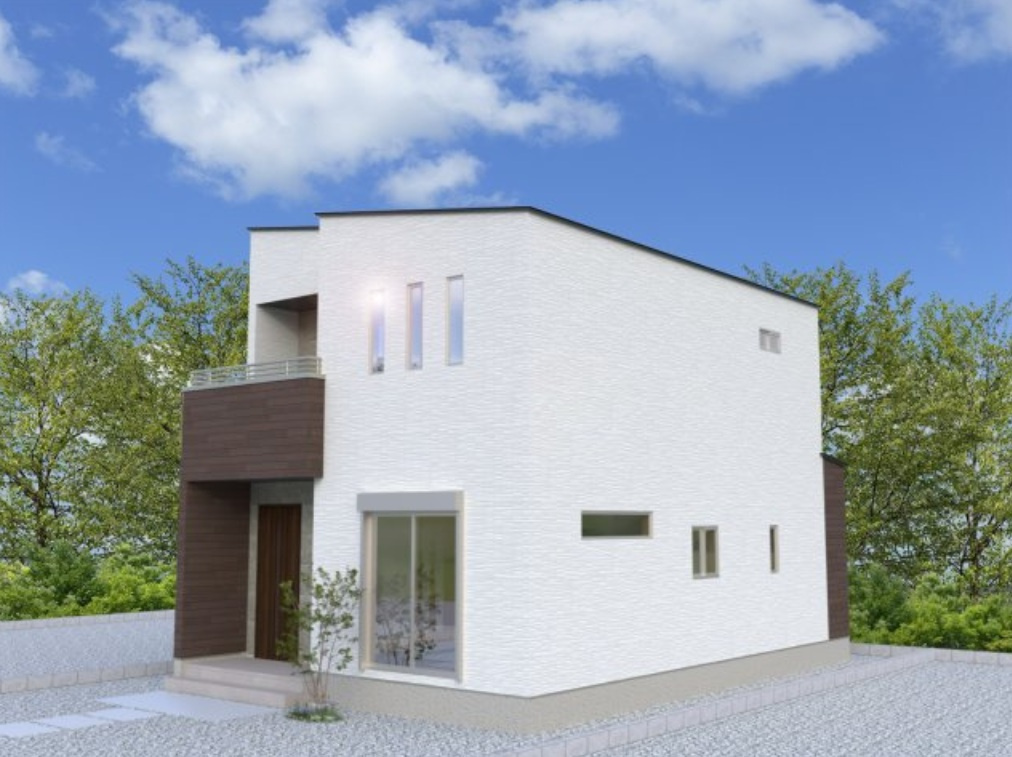 伊勢崎市安堀町第4期　新築住宅全6棟の外観パース|外観イメージ