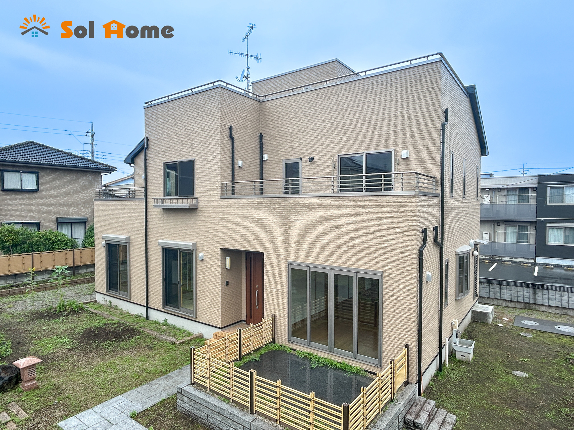 伊勢崎市連取本町　中古物件の外観|◆本日のご案内も大歓迎です♪◆ 図面や写真では分からない部分を不動産のプロが丁寧にご説明いたします！！ 年中無休のソルホームはいつでもお問い合わせをお待ちしております♪