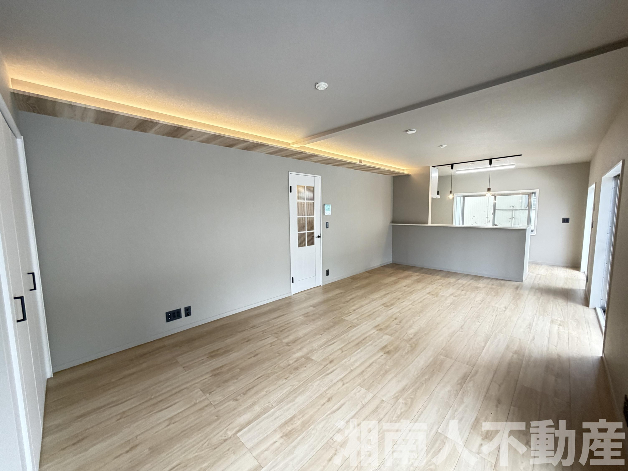 藤沢市用田２２００－３戸建ての居間・リビング|ゆったり過ごせる居間です