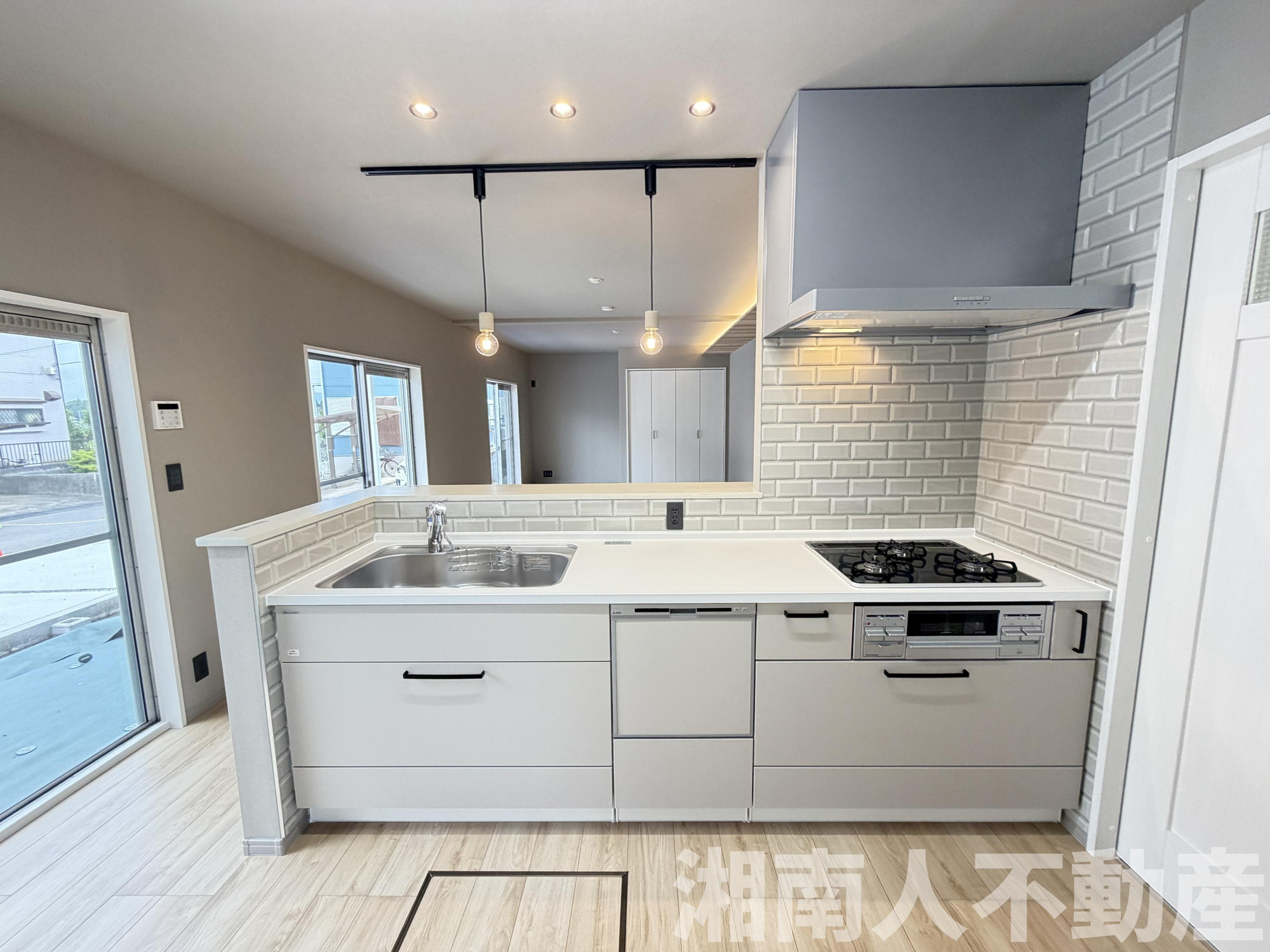藤沢市用田２２００－３戸建てのキッチン|お料理しやすいキッチンです