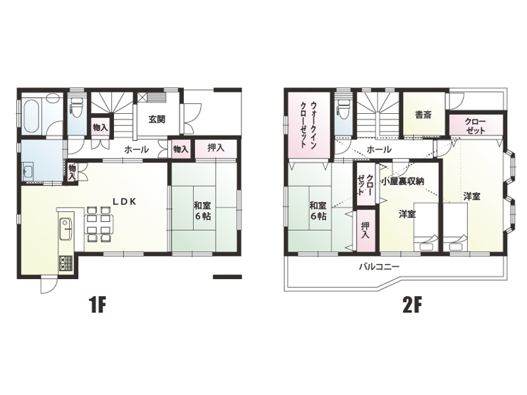 4LDK間取り図
