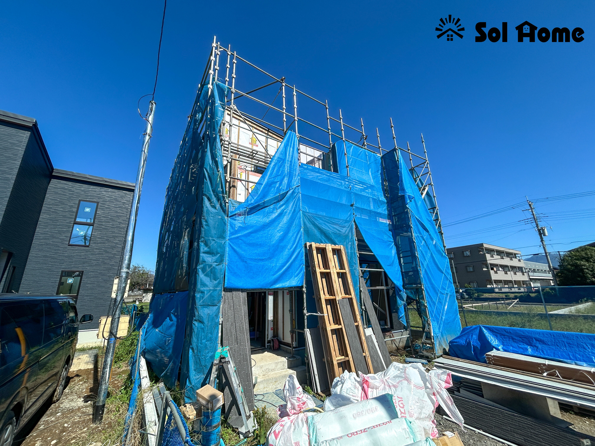前橋市川原町「6区画」　新築住宅全6棟の外観|◆本日のご案内も大歓迎です♪◆ 図面や写真では分からない部分を不動産のプロが丁寧にご説明いたします！！ 年中無休のソルホームはいつでもお問い合わせをお待ちしております♪