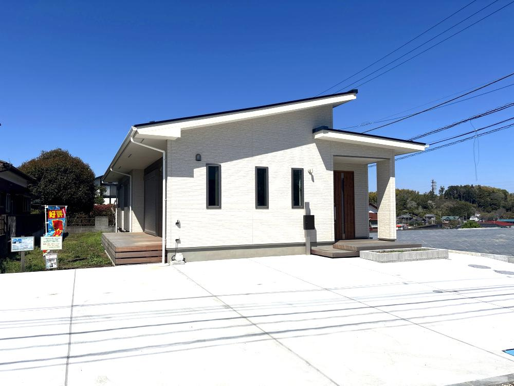 茅ヶ崎市堤　新築戸建の外観|落ち着いた雰囲気の外観です