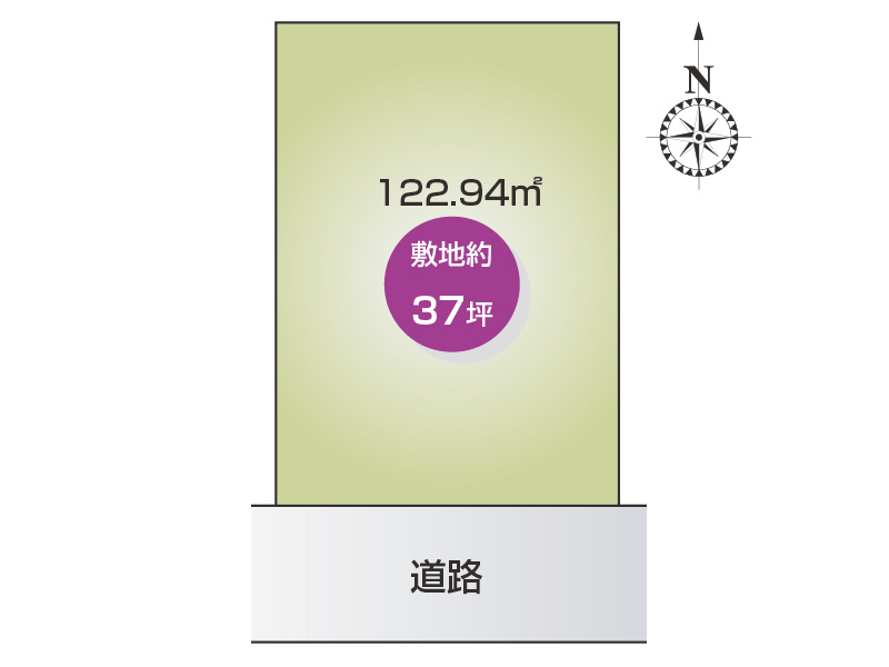 天神町　区画図