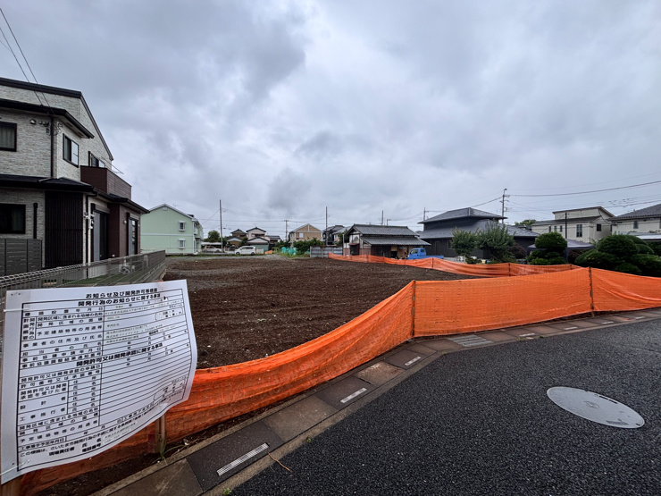 さいたま市見沼区大字南中野　全6区画　6号地（2026.6.25撮影）