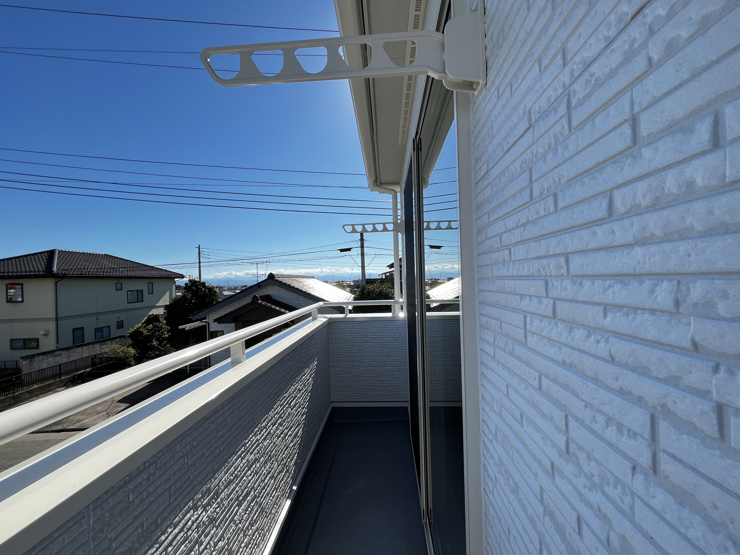 【みどり市笠懸町阿左美10区画　10号棟　バルコニー①　】