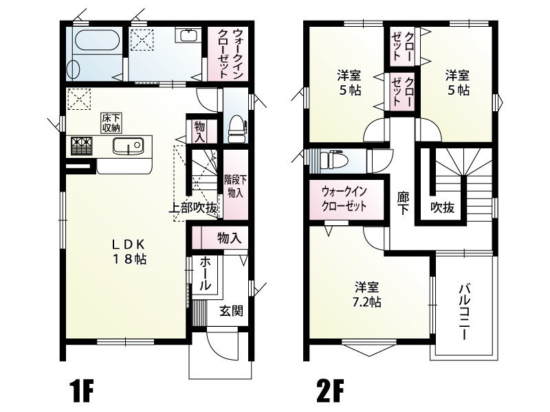 【深谷市常盤町　間取図】