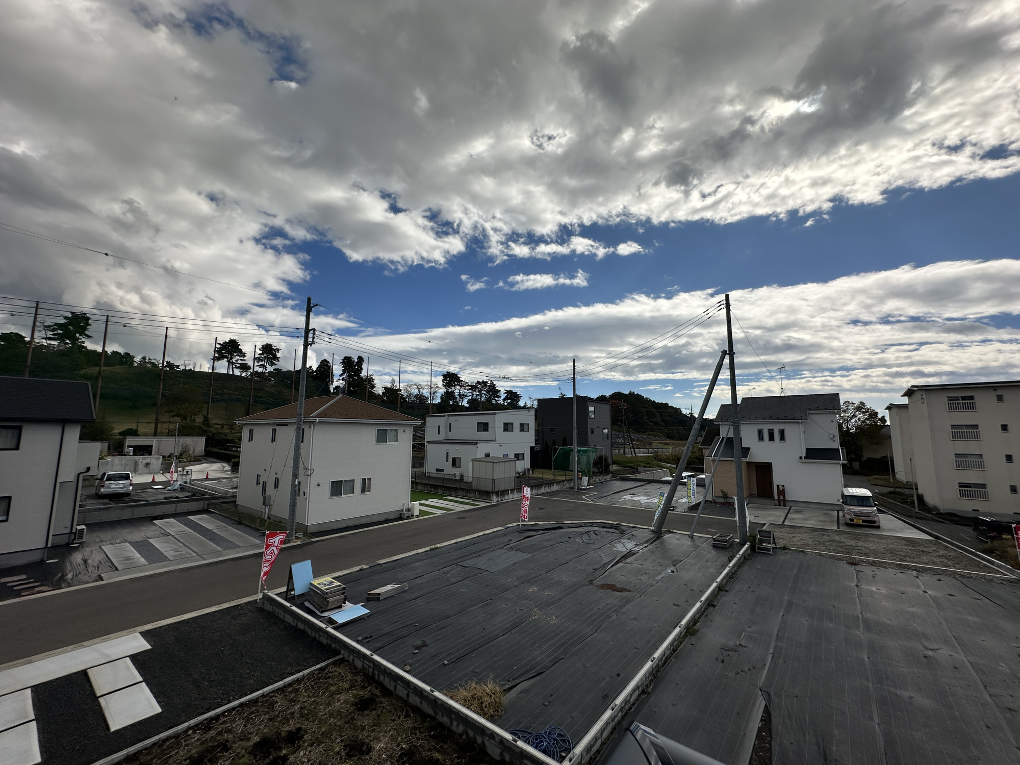 宇都宮市野沢町の新築一戸建の展望|閑静な住宅街なので、周囲の住宅街とも程よい距離があります。習い事の練習なども安心して取り組めます。