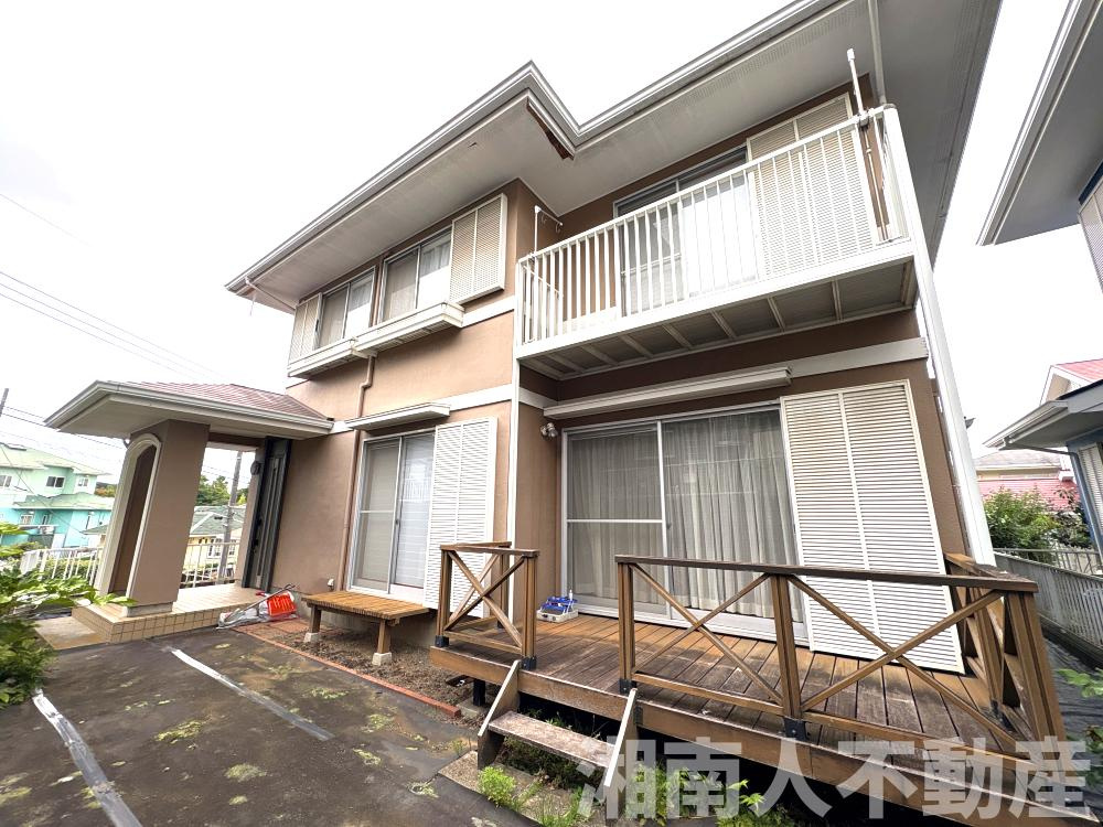 平塚市日向岡2丁目　中古戸建の外観|外観もきれいです