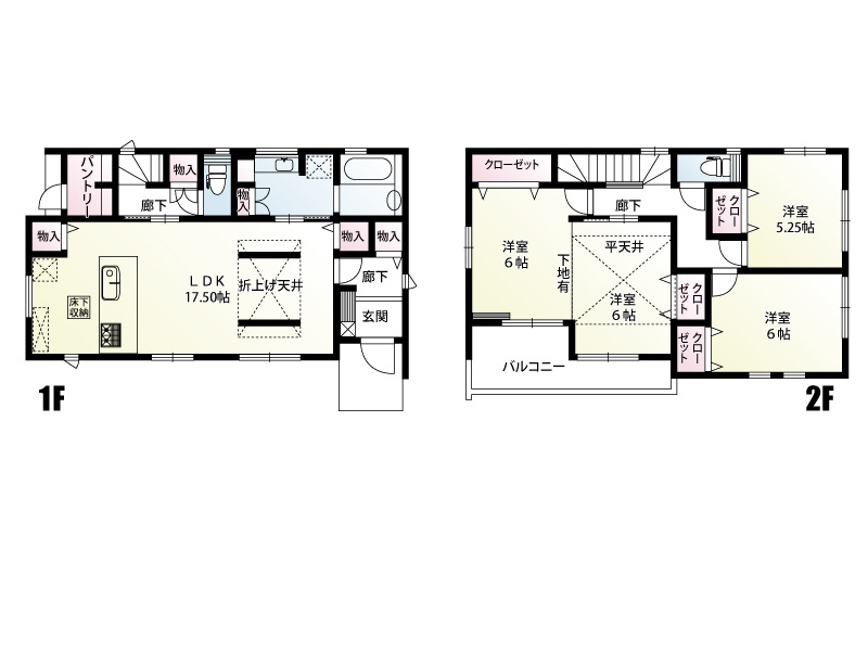 幸手市中4丁目（全1棟）間取図