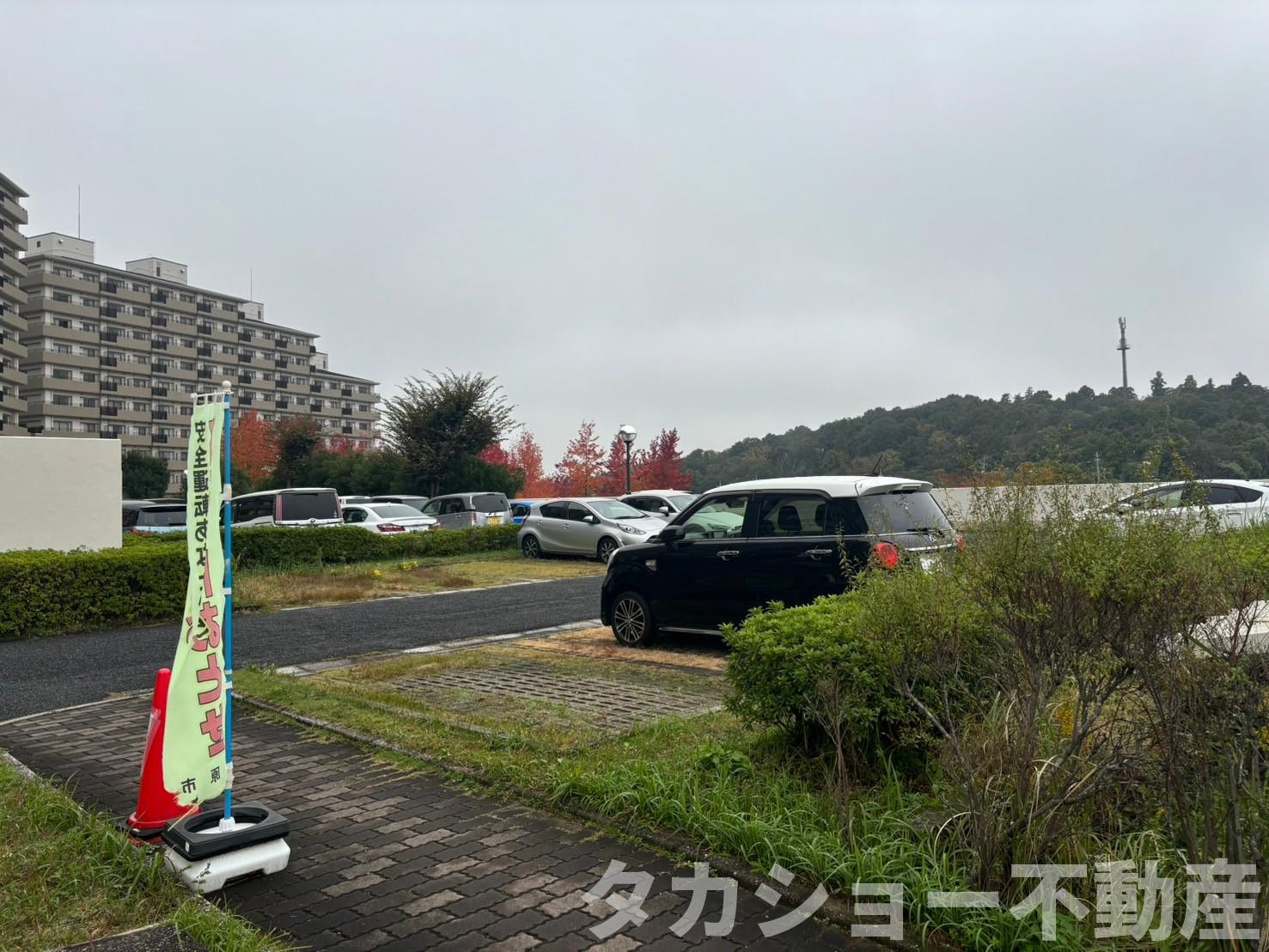 パークシティちはら台3号棟の駐車場