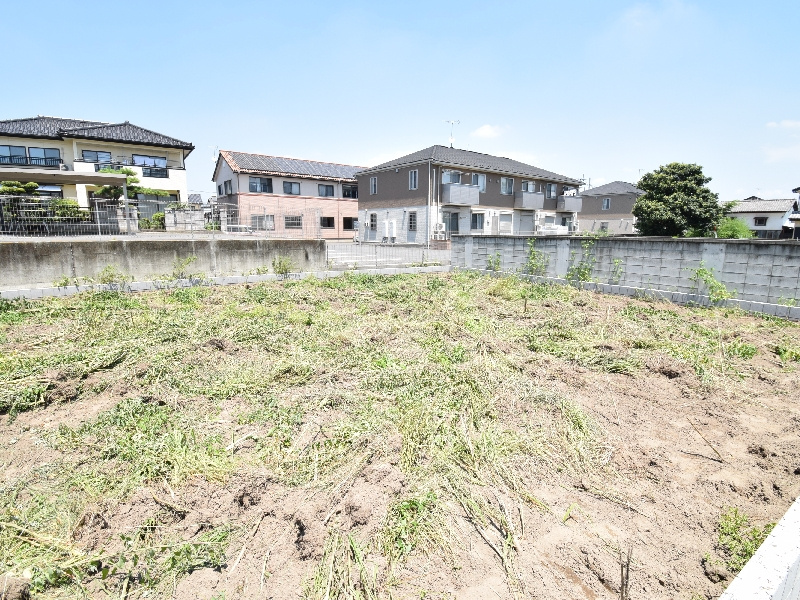 【１号棟：現地土地】