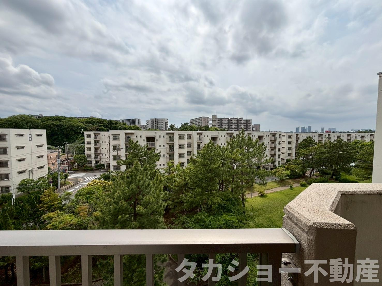 第二稲毛ハイツ　14号棟の展望
