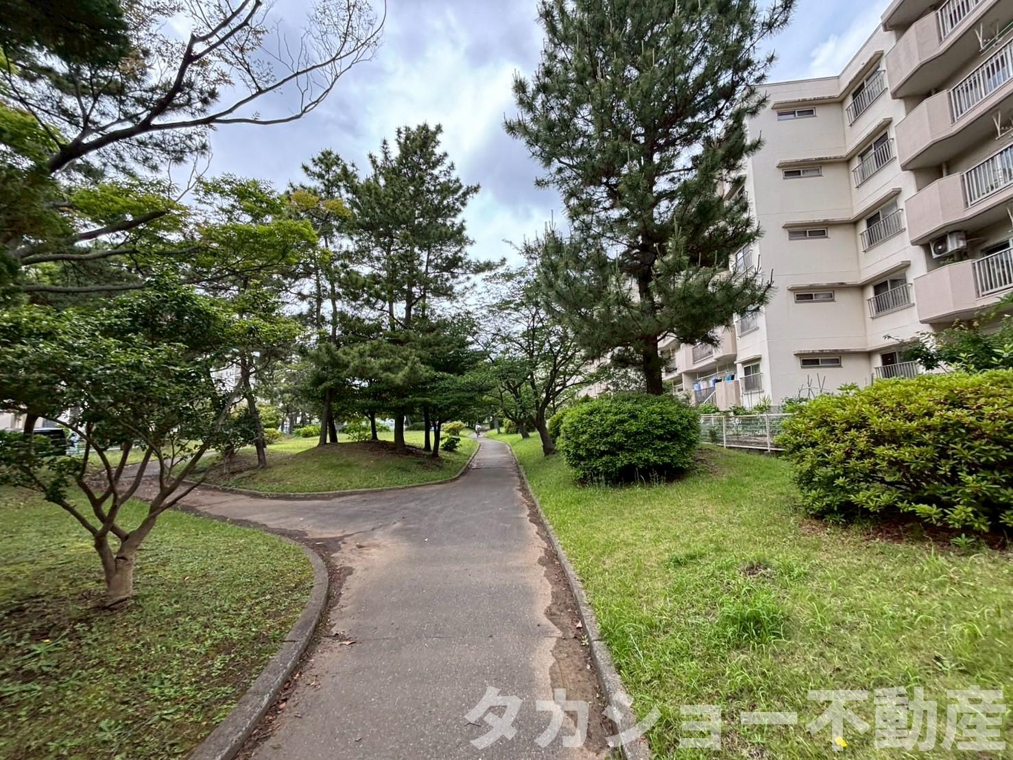 第二稲毛ハイツ　14号棟の周辺