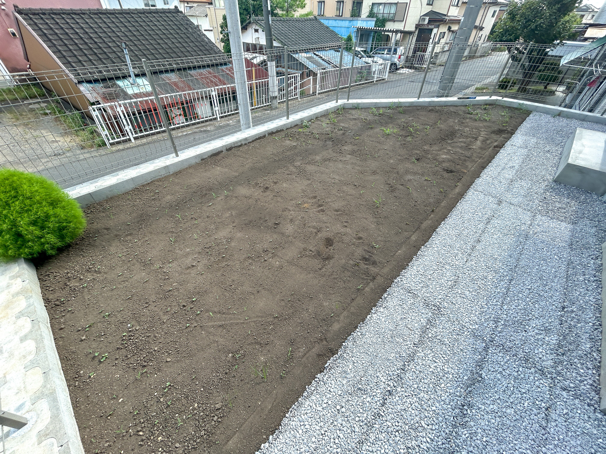 伊勢崎市豊城町　新築住宅全1棟の庭|お庭での家庭菜園・ガーデニングを通じて、お子様と一緒に育てていくと、思い出も増えていきそうですね♪