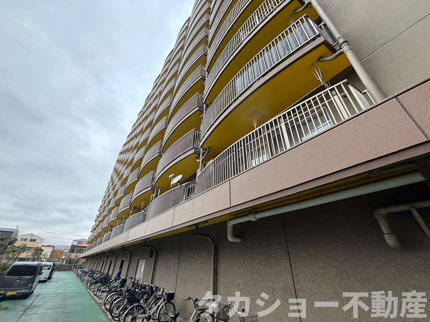 稲毛東映マンション　B棟の外観