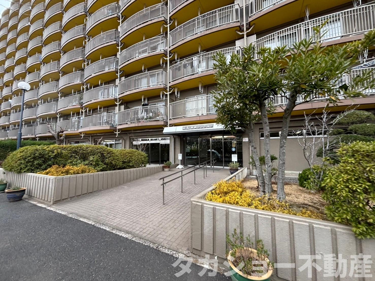 稲毛東映マンション　B棟の外観
